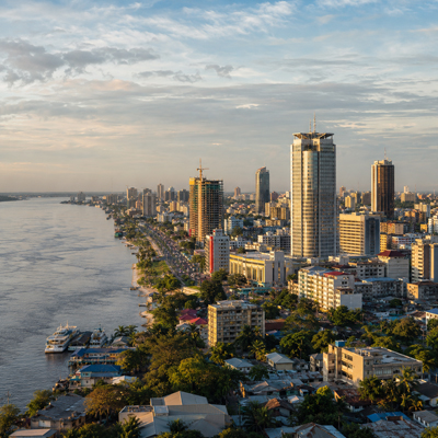 AI vision of Kinshasa
